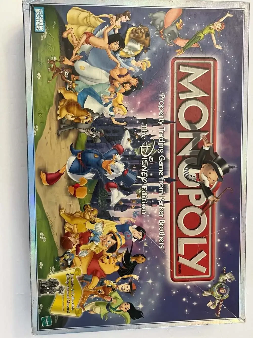 Monopoly The Disney Edition Board Game 2001 Incomplete Parts Pieces Hasbro